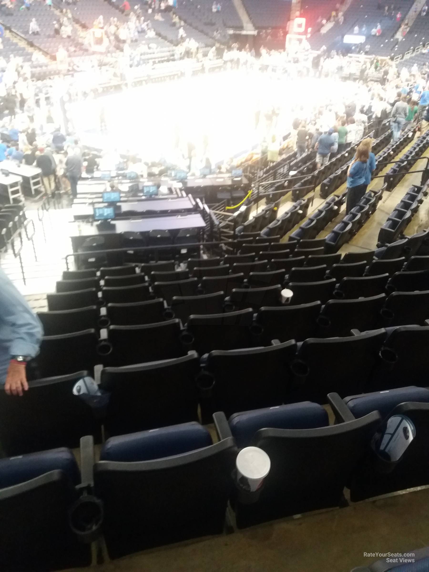 Section 136 at Target Center